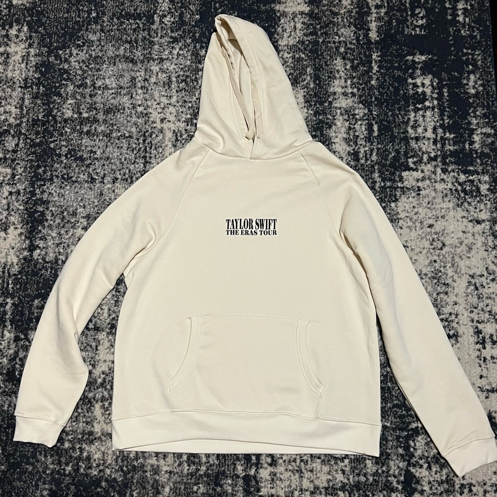 Taylor Swift Eras Tour Beige Hoodie